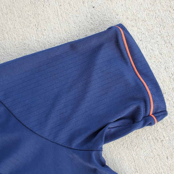 Antigua Men's Denver Broncos Polo Shirt Size Large Licensed Football Stretch - Picture 7 of 12